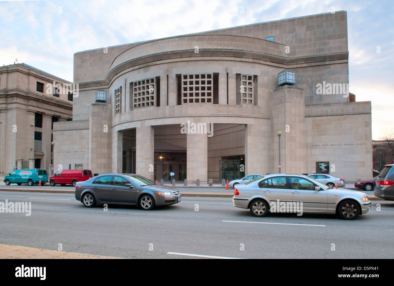 The Holocaust Memorial in Washington DC Stock Photo
