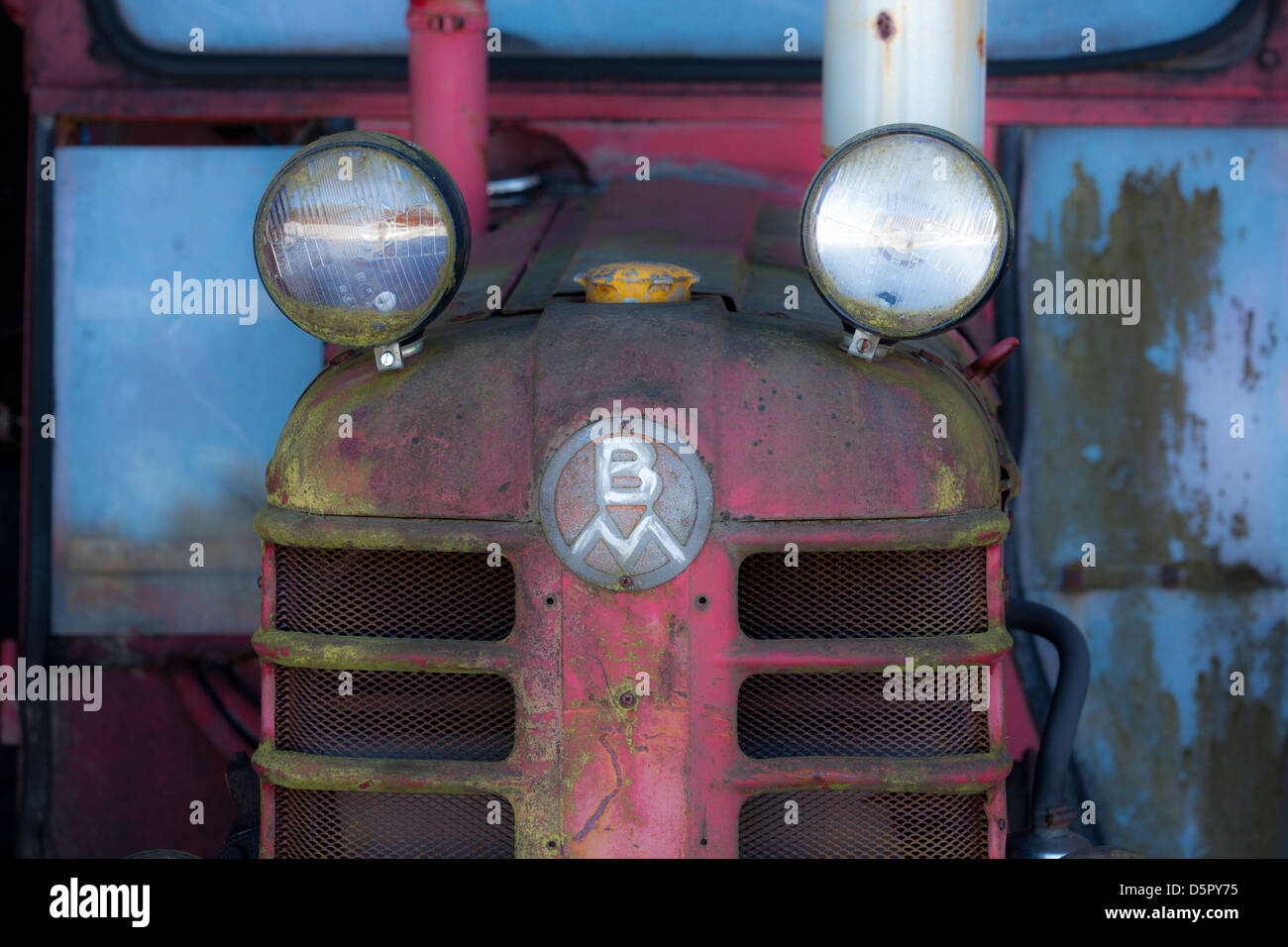 Old Tractor Stock Photo