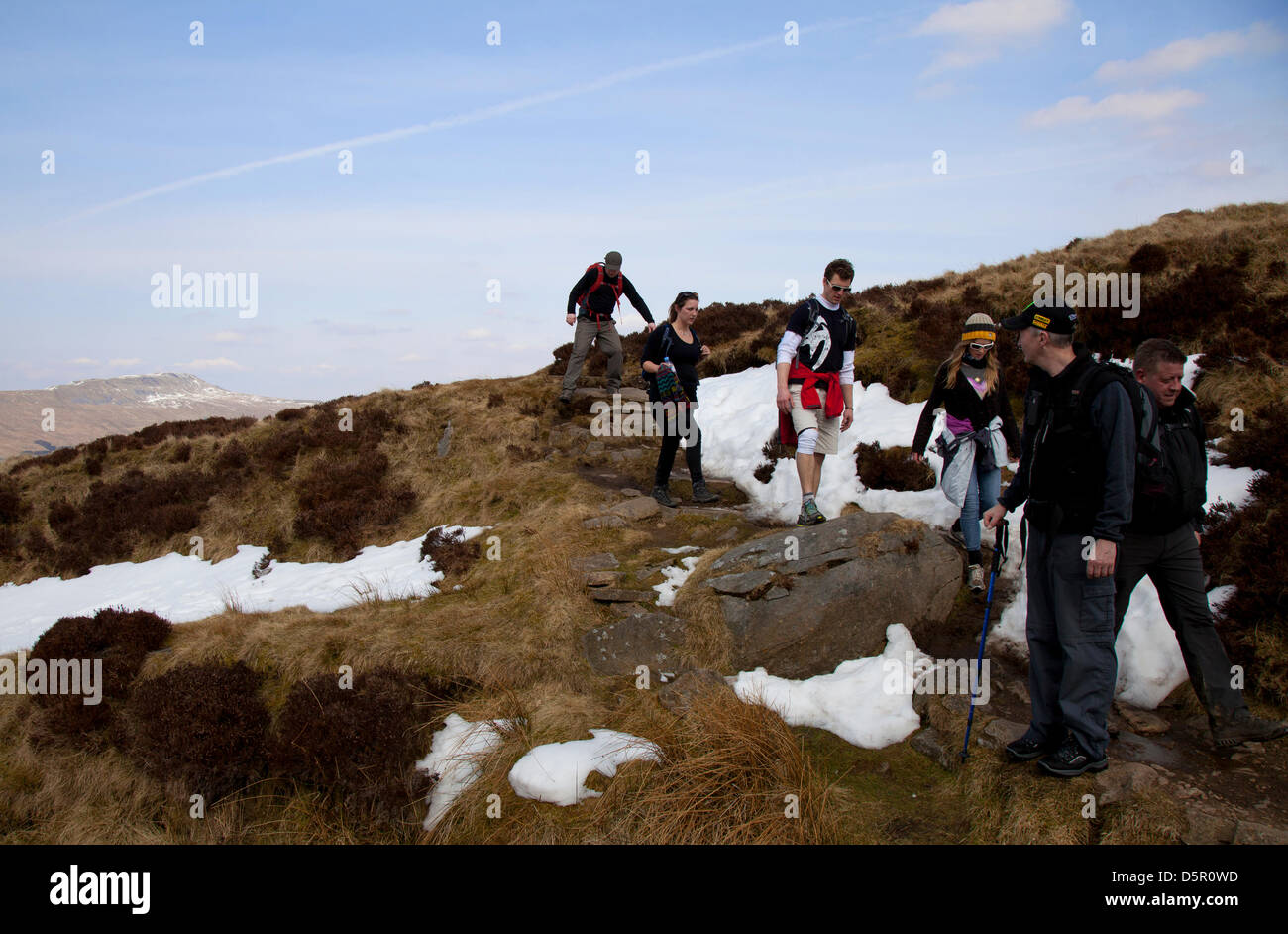 Ingleborough fell Souther Scales, ChapelleDale, near Ingleton