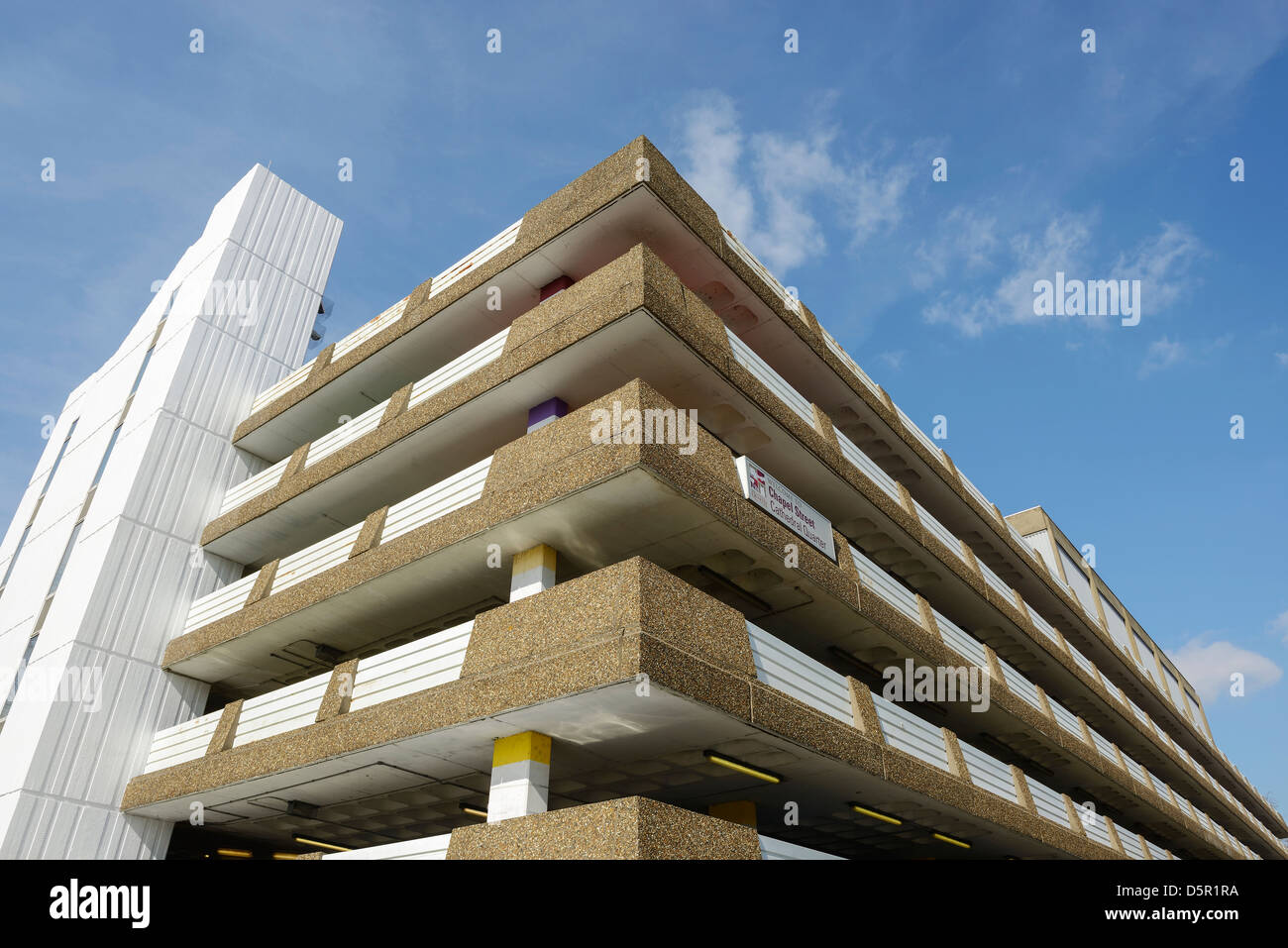 Chapel Street car park Derby UK Stock Photo