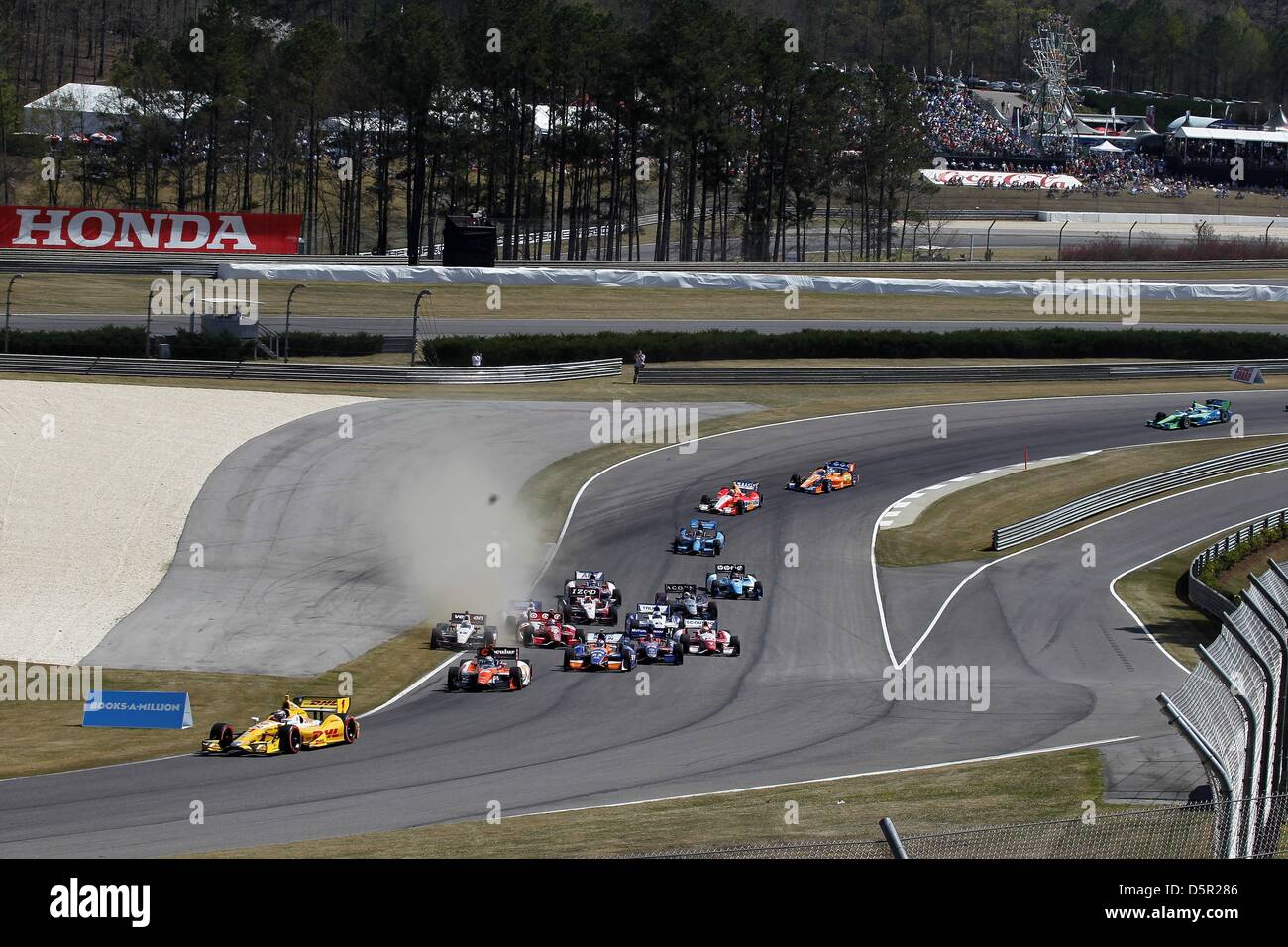 Birmingham, Alabama, USA. 7th April 2013. Indycar, Round 2, Barber ...