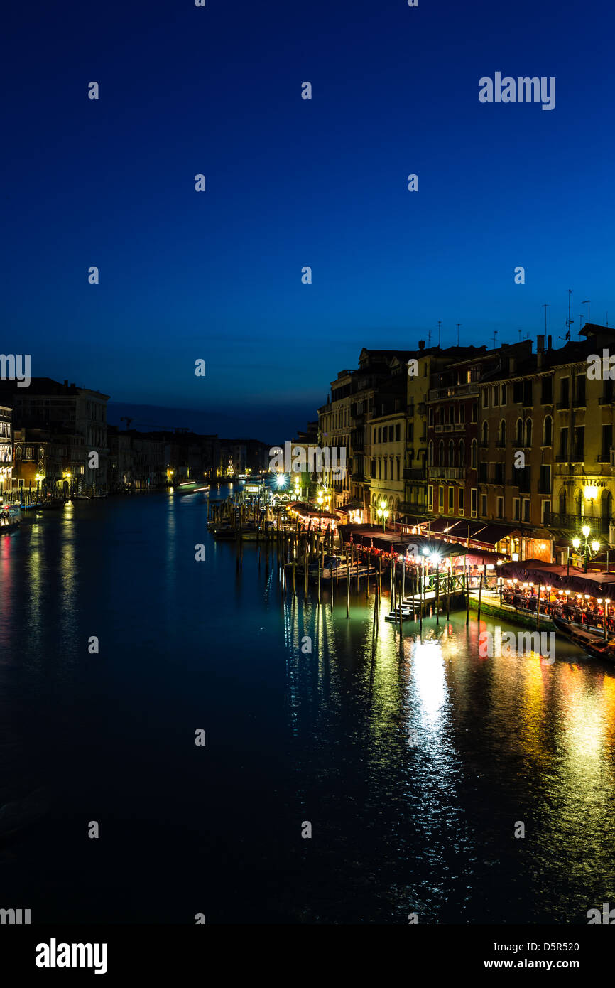 The grand canal at night hi-res stock photography and images - Alamy