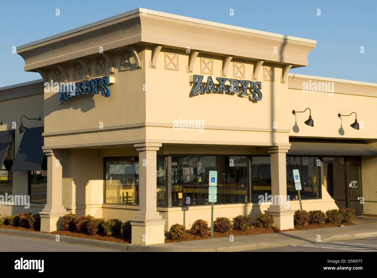 Zaxby's Restaurant USA. Stock Photo