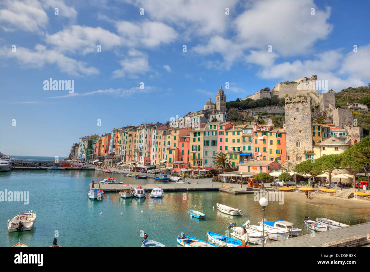 Porto Venere, Liguria, Italy Stock Photo