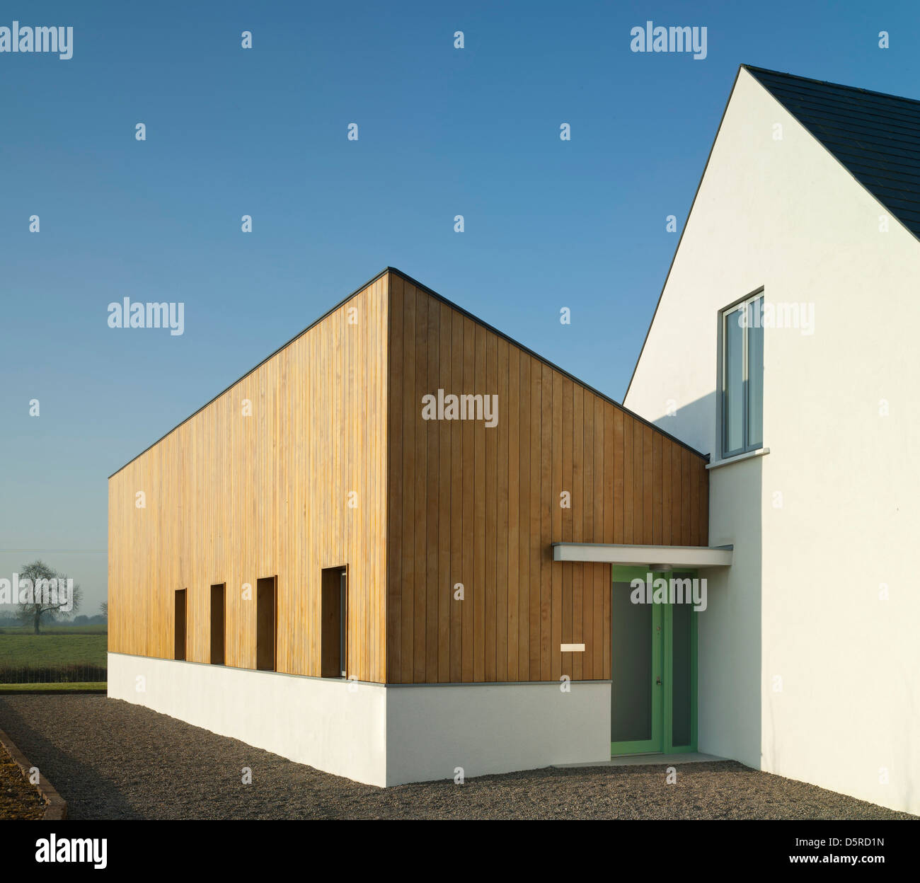 Woodfield House, Enfield, Ireland. Architect Patrick Gilsenan