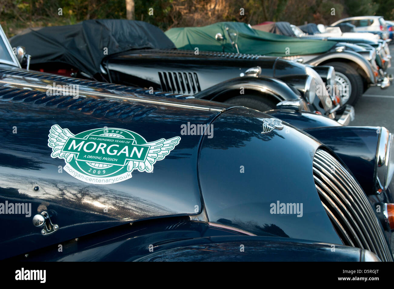 A meeting of Morgans Stock Photo
