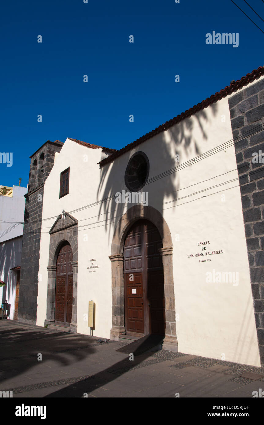 ermita de san juan bautista monastery building (1599) Puerto de la Cruz ...