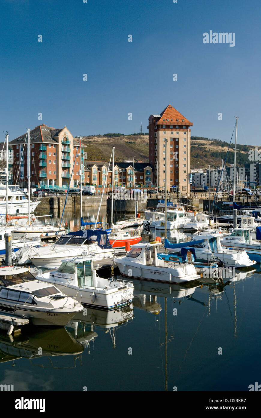 maritime quarter swansea south wales uk Stock Photo Alamy
