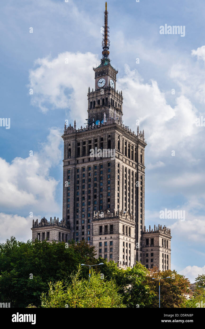 The Palace of Culture and Science, or Pałac Kultury i Nauki, (also ...