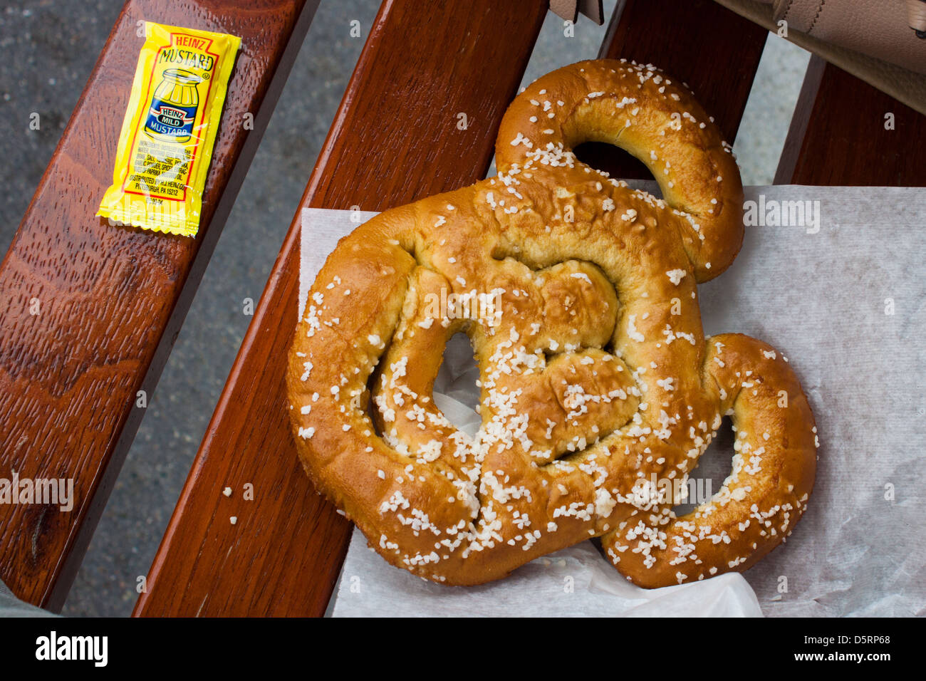Mickey Mouse Shaped Pretzel Disney World Stock Photo Alamy