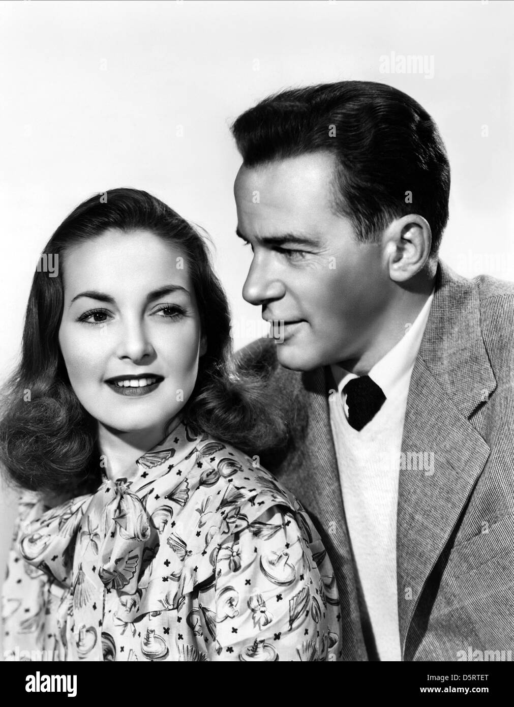 PATRICIA ROC, RICHARD CARLSON, SO WELL REMEMBERED, 1947 Stock Photo
