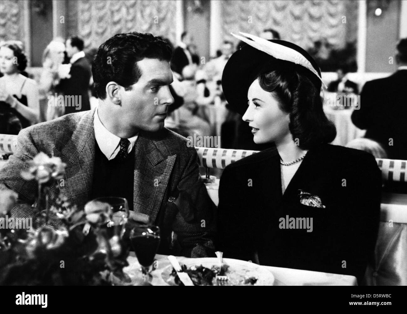 FRED MACMURRAY, BARBARA STANWYCK, REMEMBER THE NIGHT, 1940 Stock Photo ...