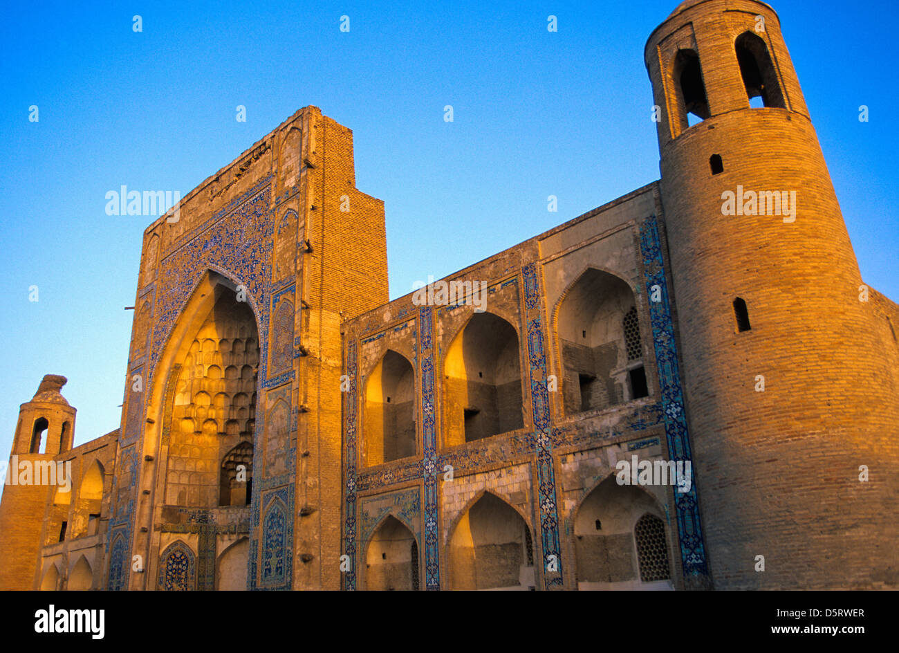 Ulughbek Medressa. Bukhara. Uzbekistan Stock Photo - Alamy