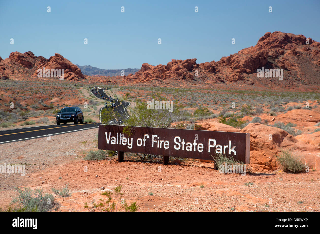 Valley of Fire State Park Stock Photo - Alamy
