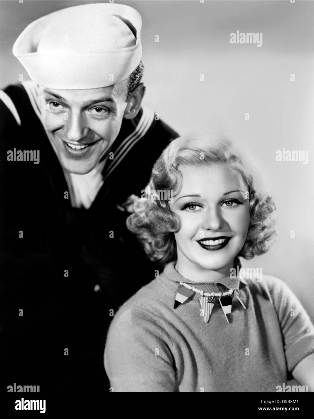 Fred astaire and ginger rogers dancing Black and White Stock Photos