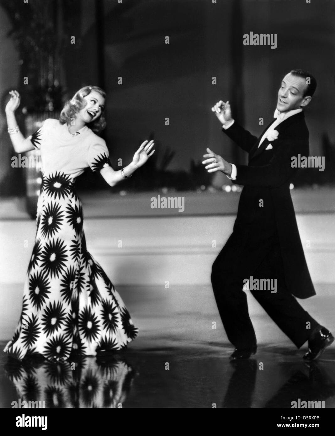 Ginger Rogers And Fred Astaire Dance