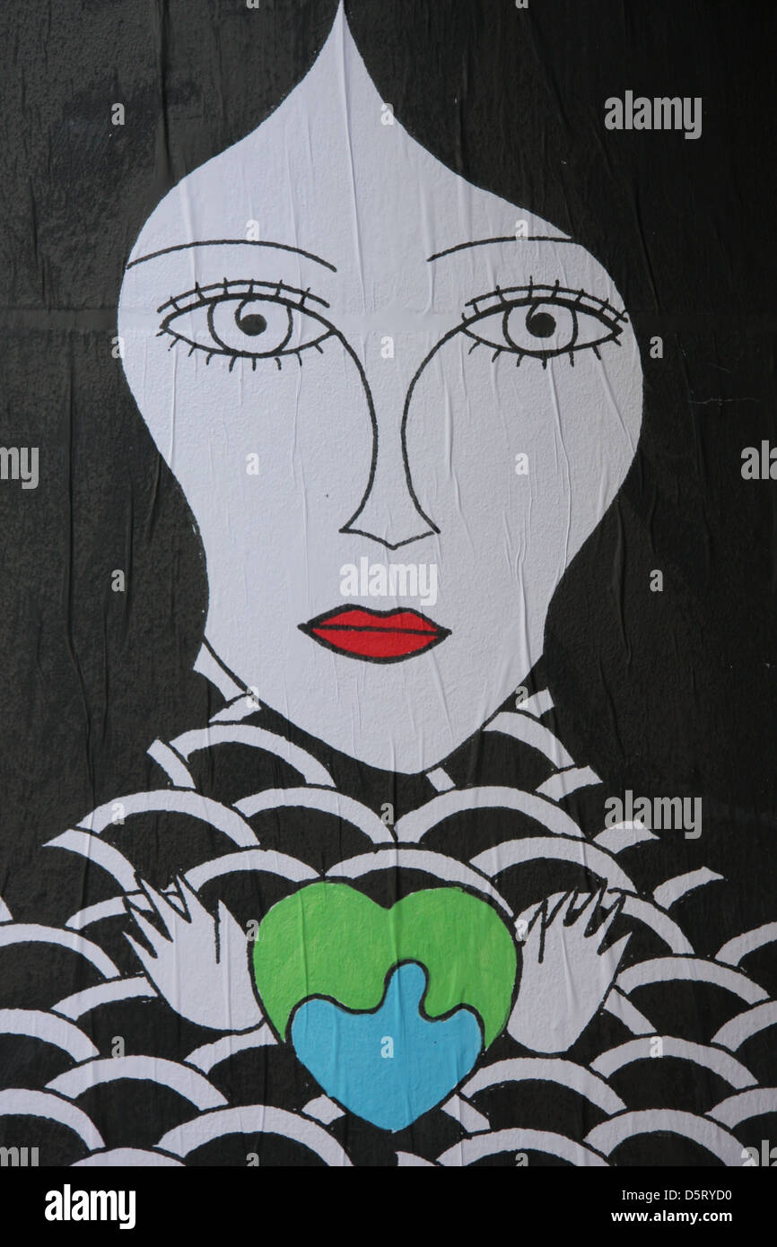 Street Art in Paris Stock Photo Alamy