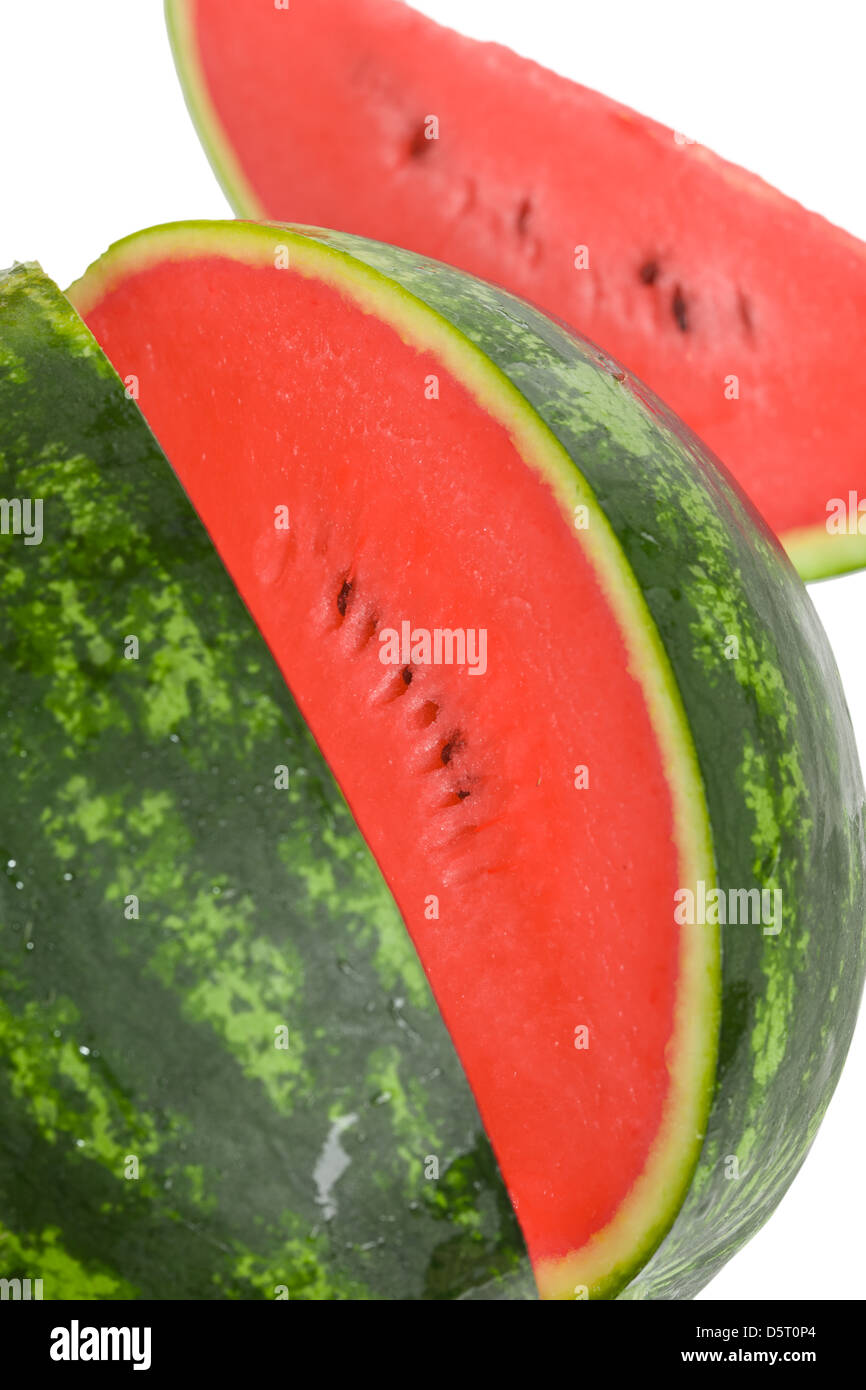 Watermelon isolated on white background Stock Photo - Alamy