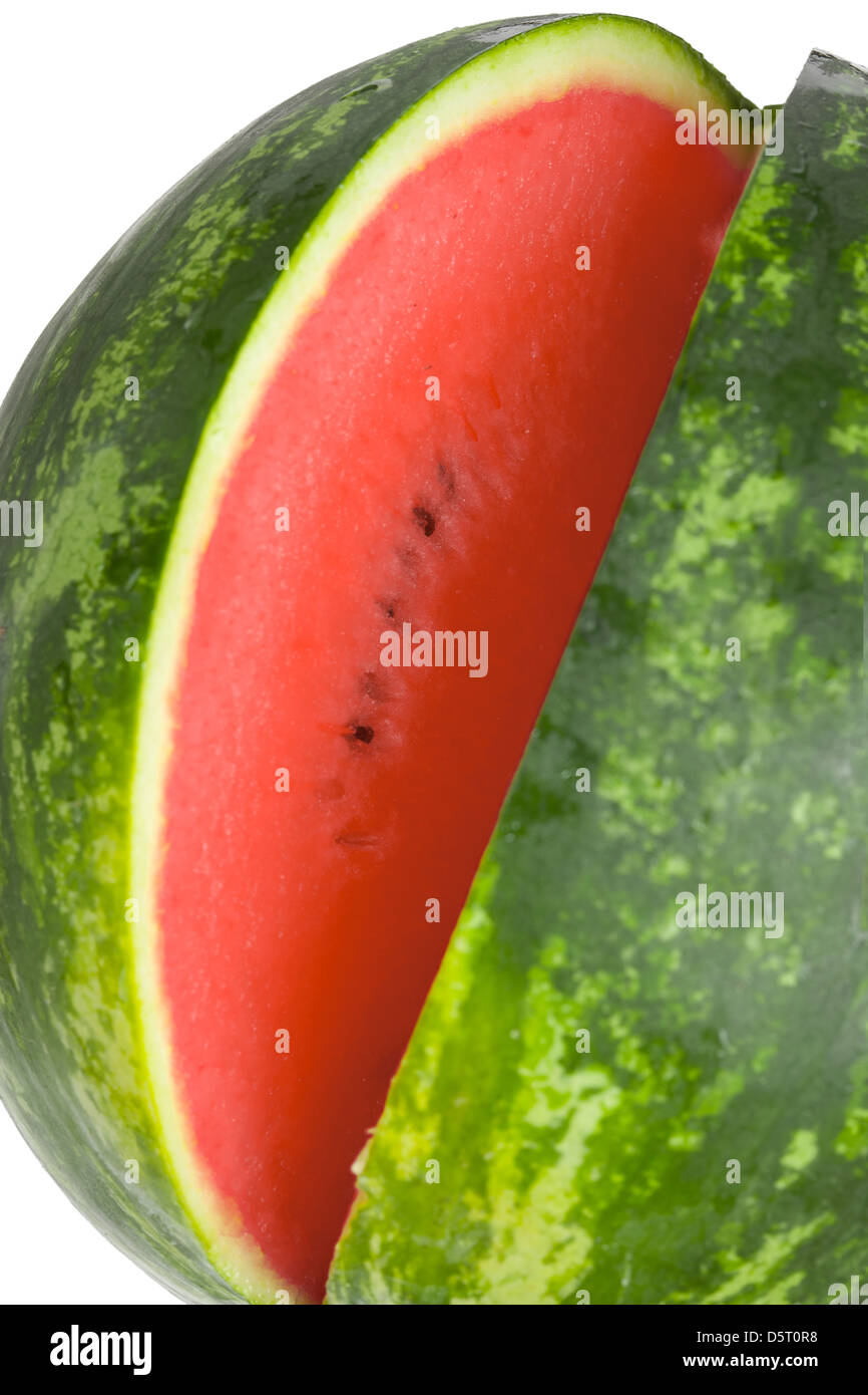 Watermelon isolated on white background Stock Photo - Alamy