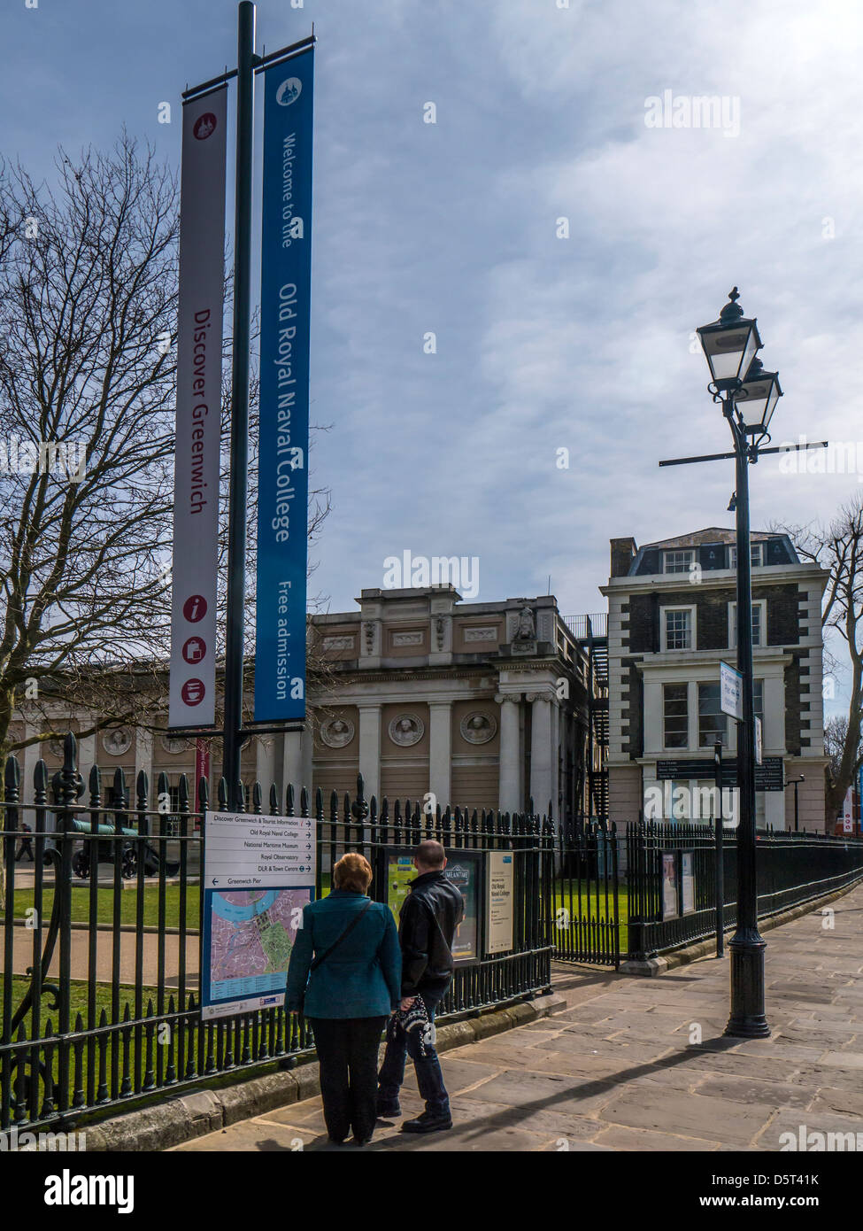 Greenwich Old Royal Naval Academy High Resolution Stock Photography and