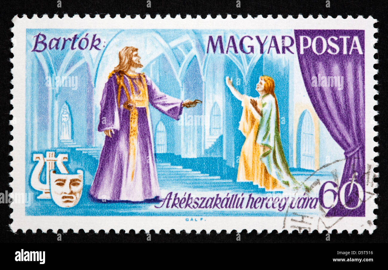 Hungarian postage stamp hi-res stock photography and images - Alamy
