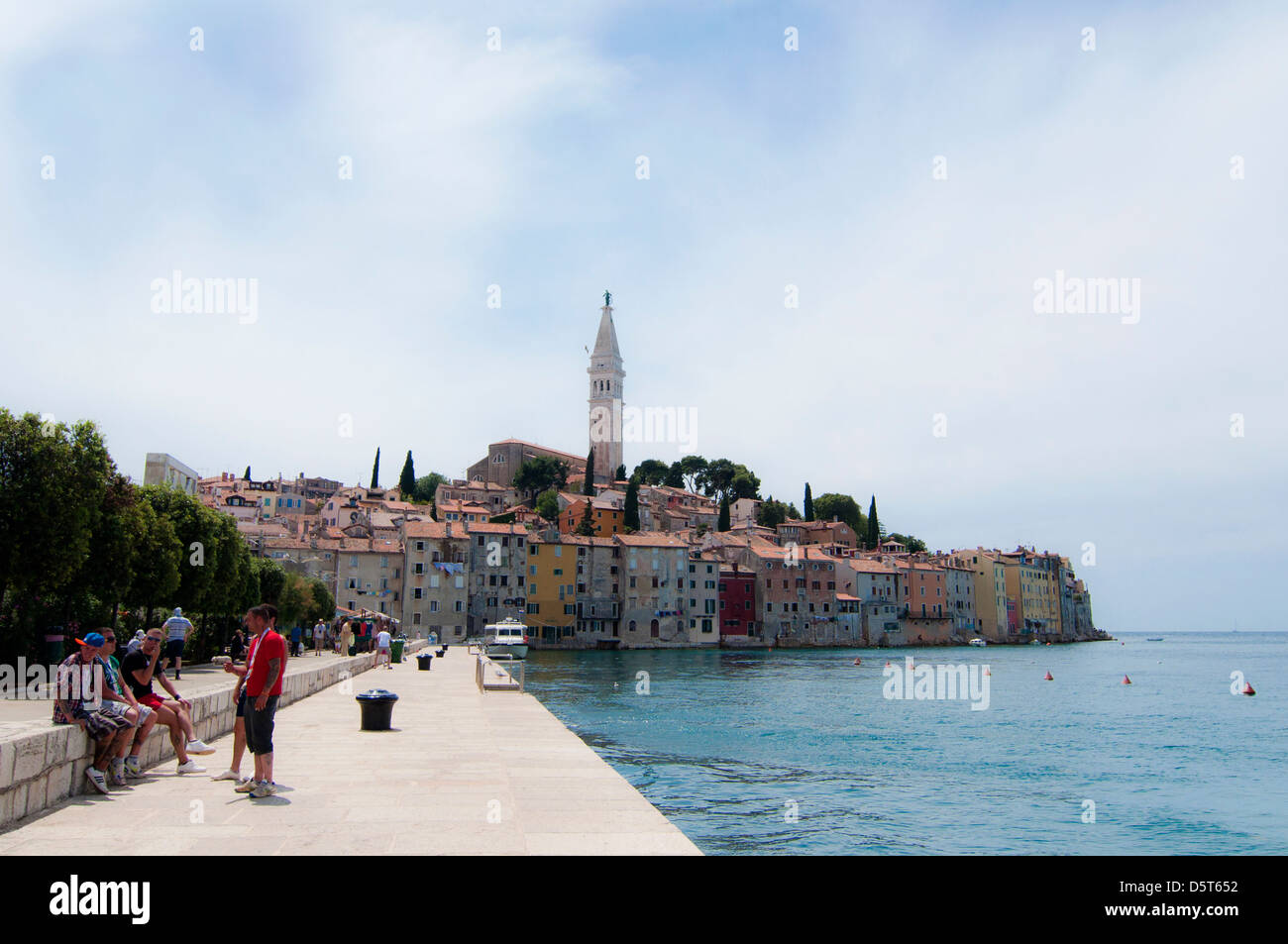 Rovinj promenade hi-res stock photography and images - Alamy