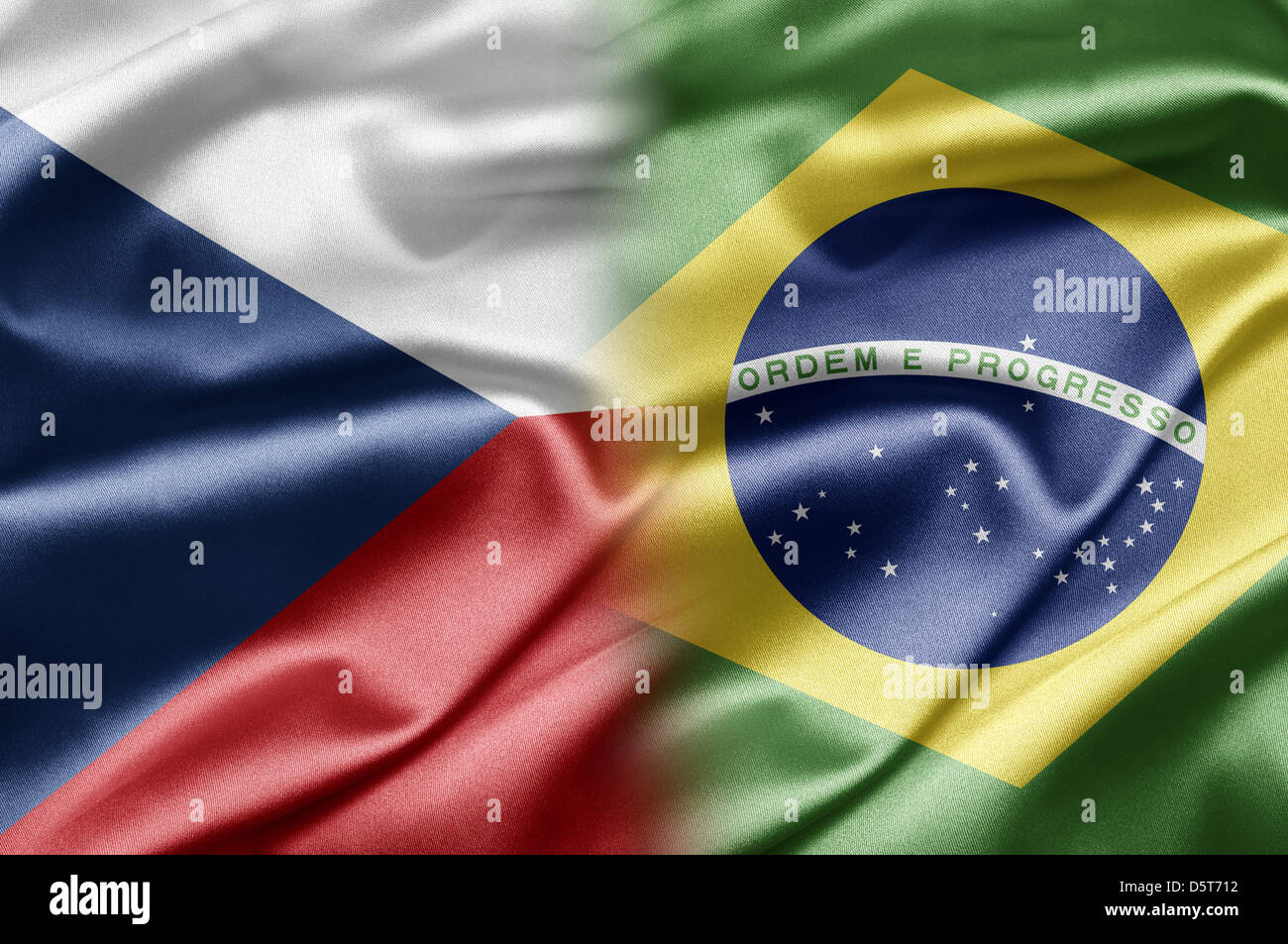 Czech brazil flag hires stock photography and images Alamy