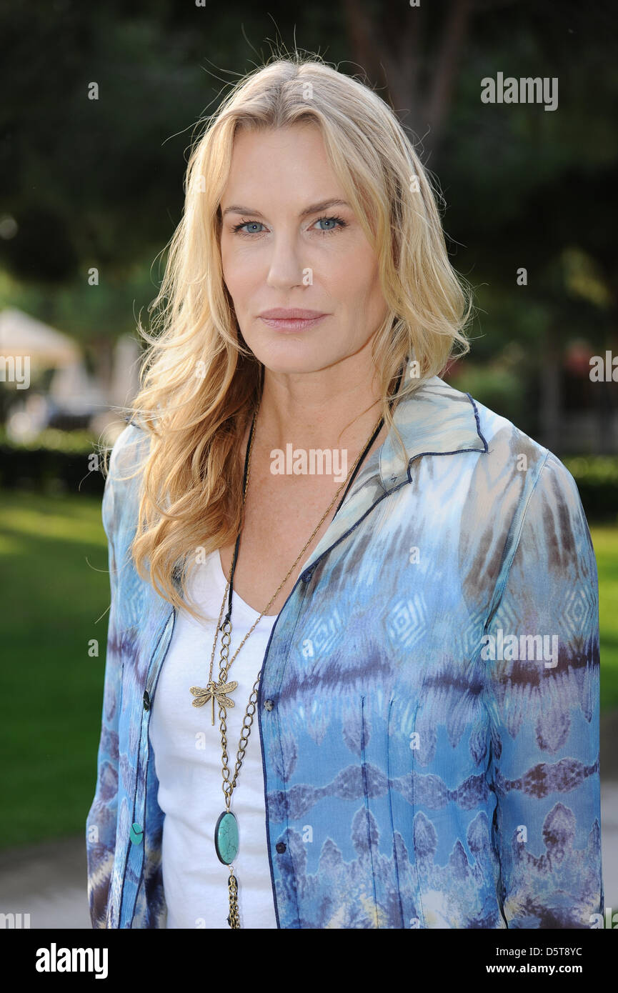 US actress Daryl Hannah poses for pictures during the Hermes Eagles ...