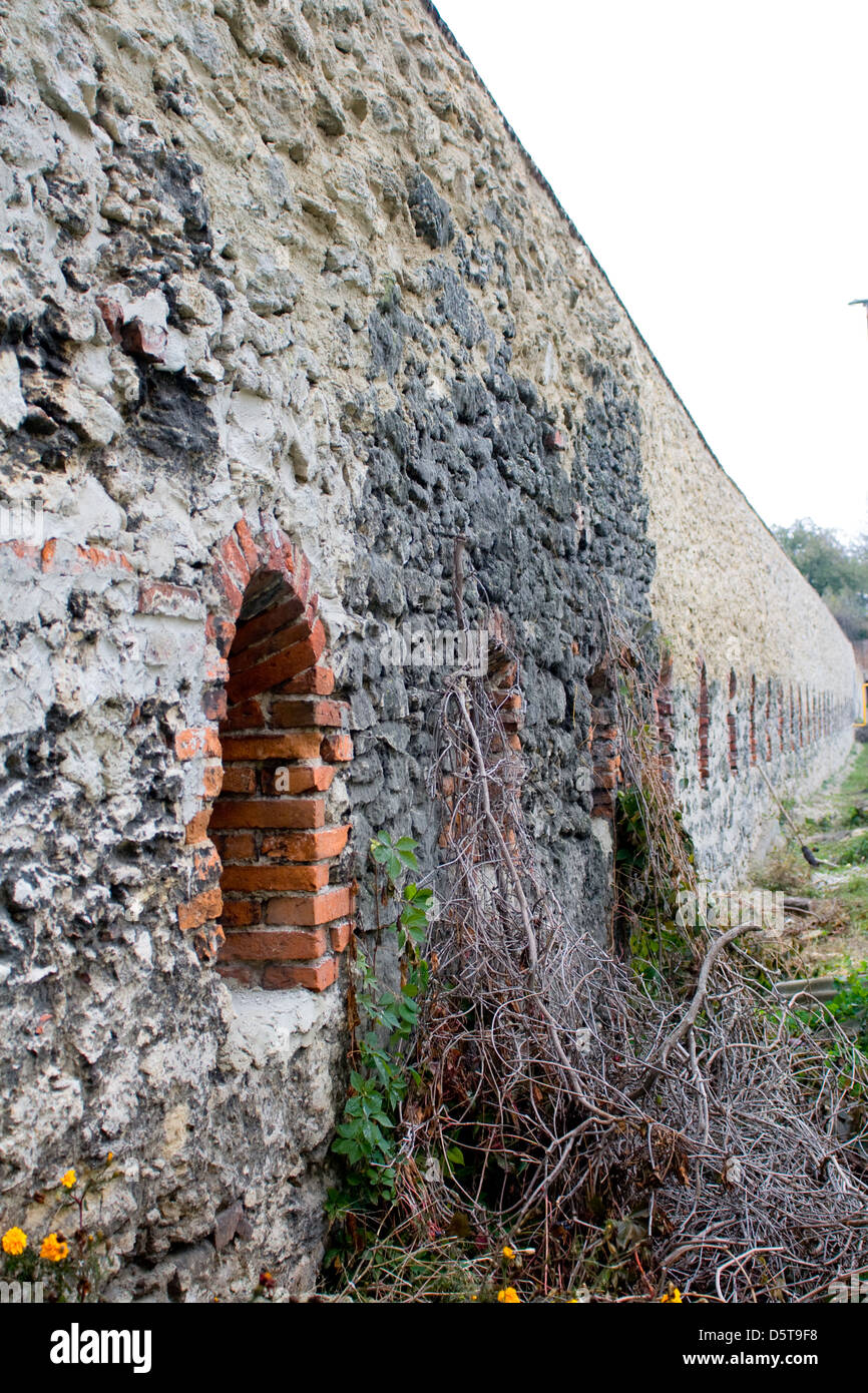 Old stone wall, may be used as background Stock Photo - Alamy