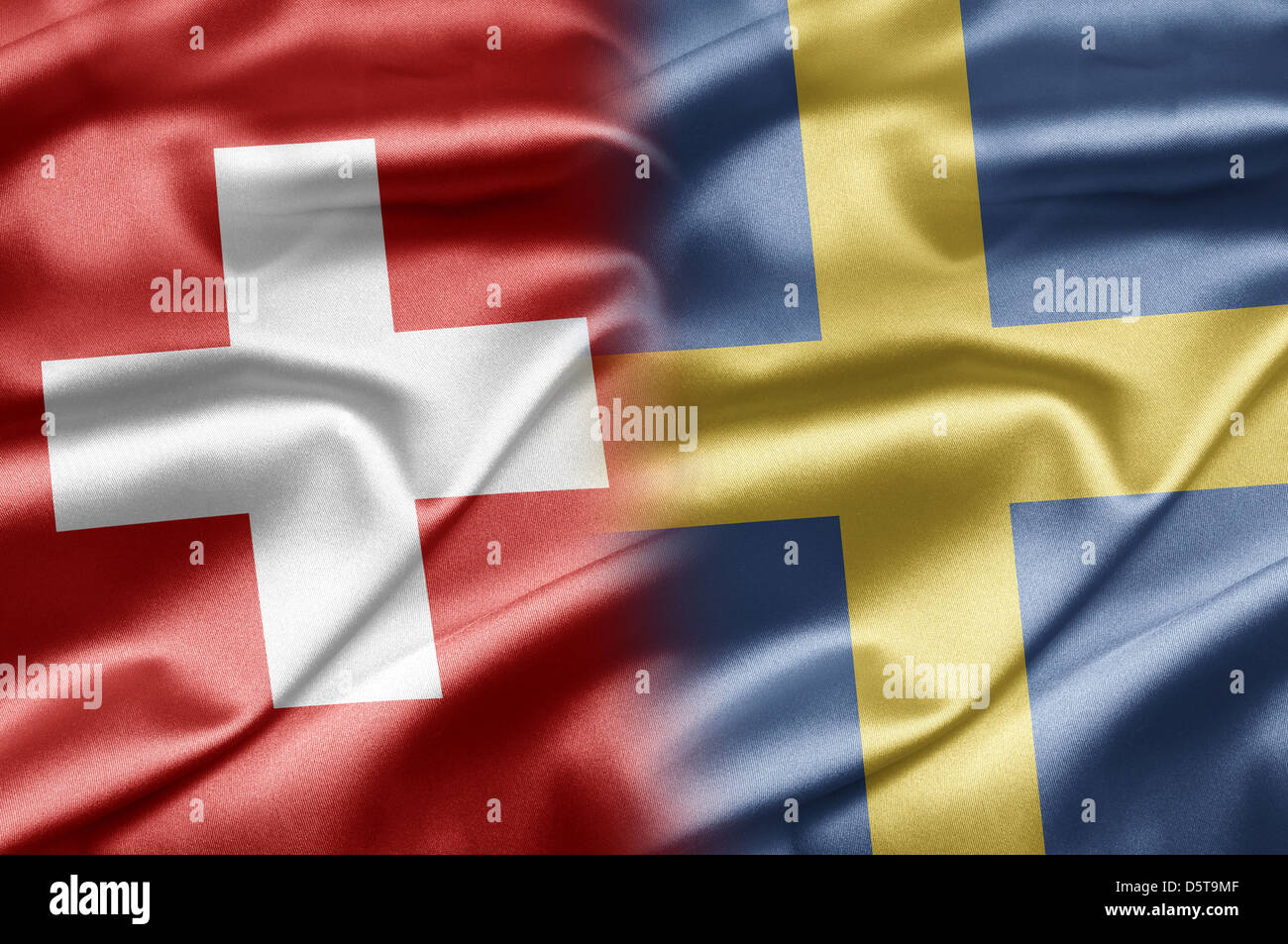 Switzerland and Sweden Stock Photo Alamy