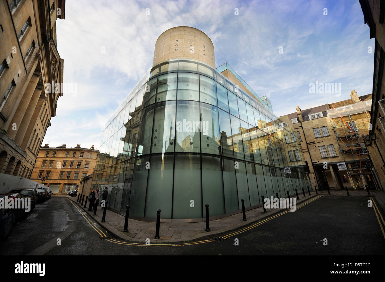 General view of Bath Thermae Spa in Bath, Somerset UK Stock Photo