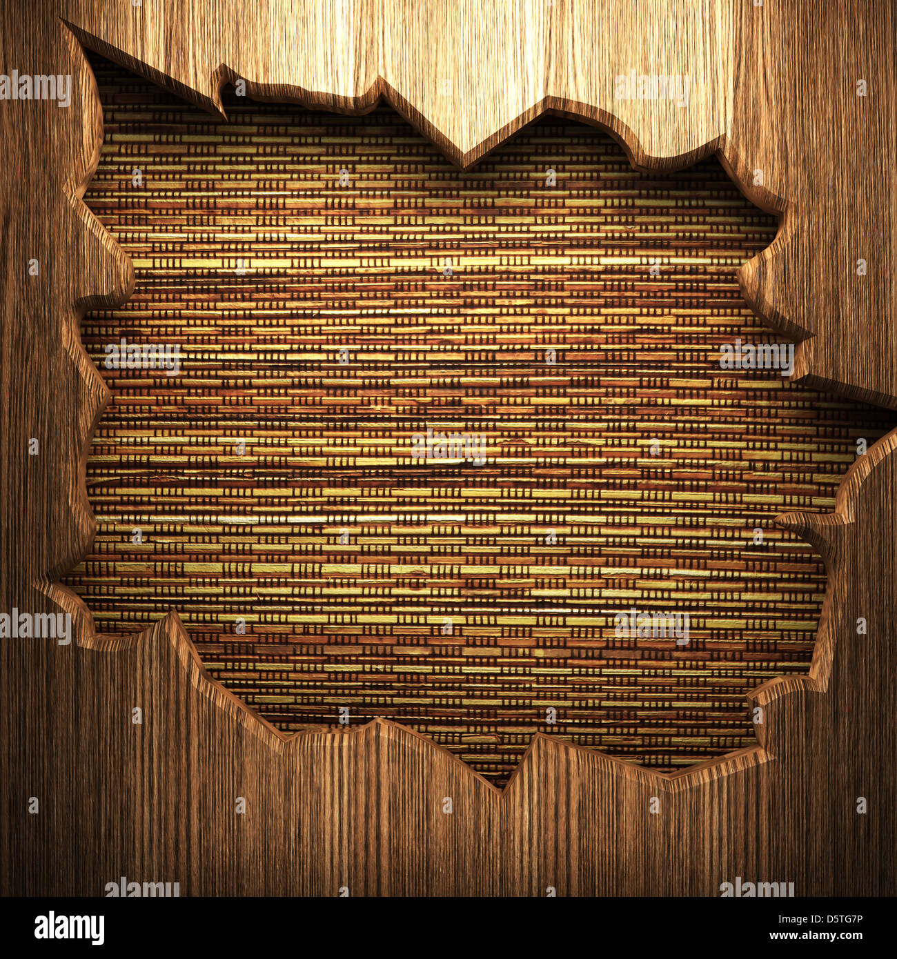 wood on the wall Stock Photo Alamy