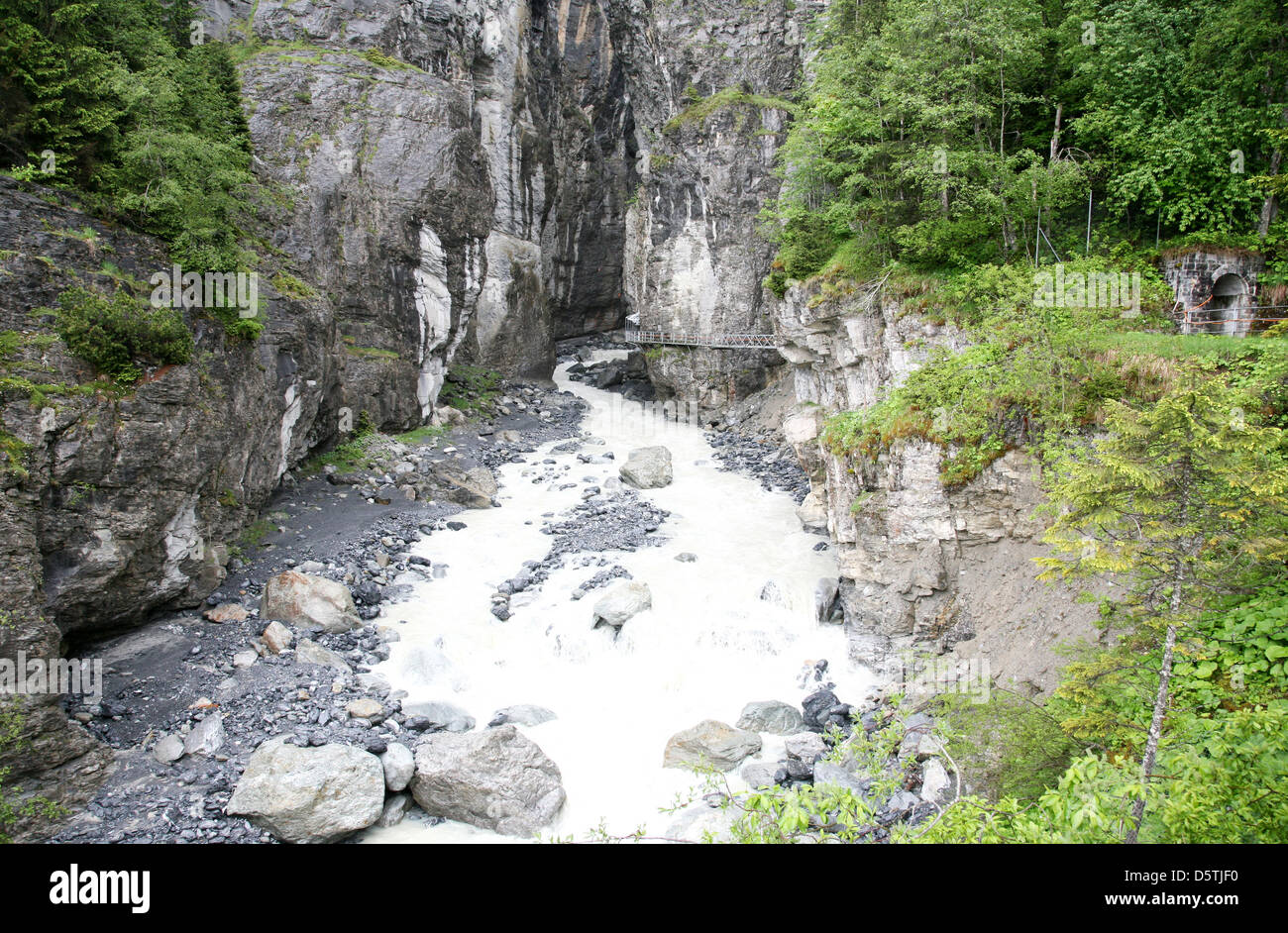 Grindelwald Glacier in Switzerland Stock Photo Alamy