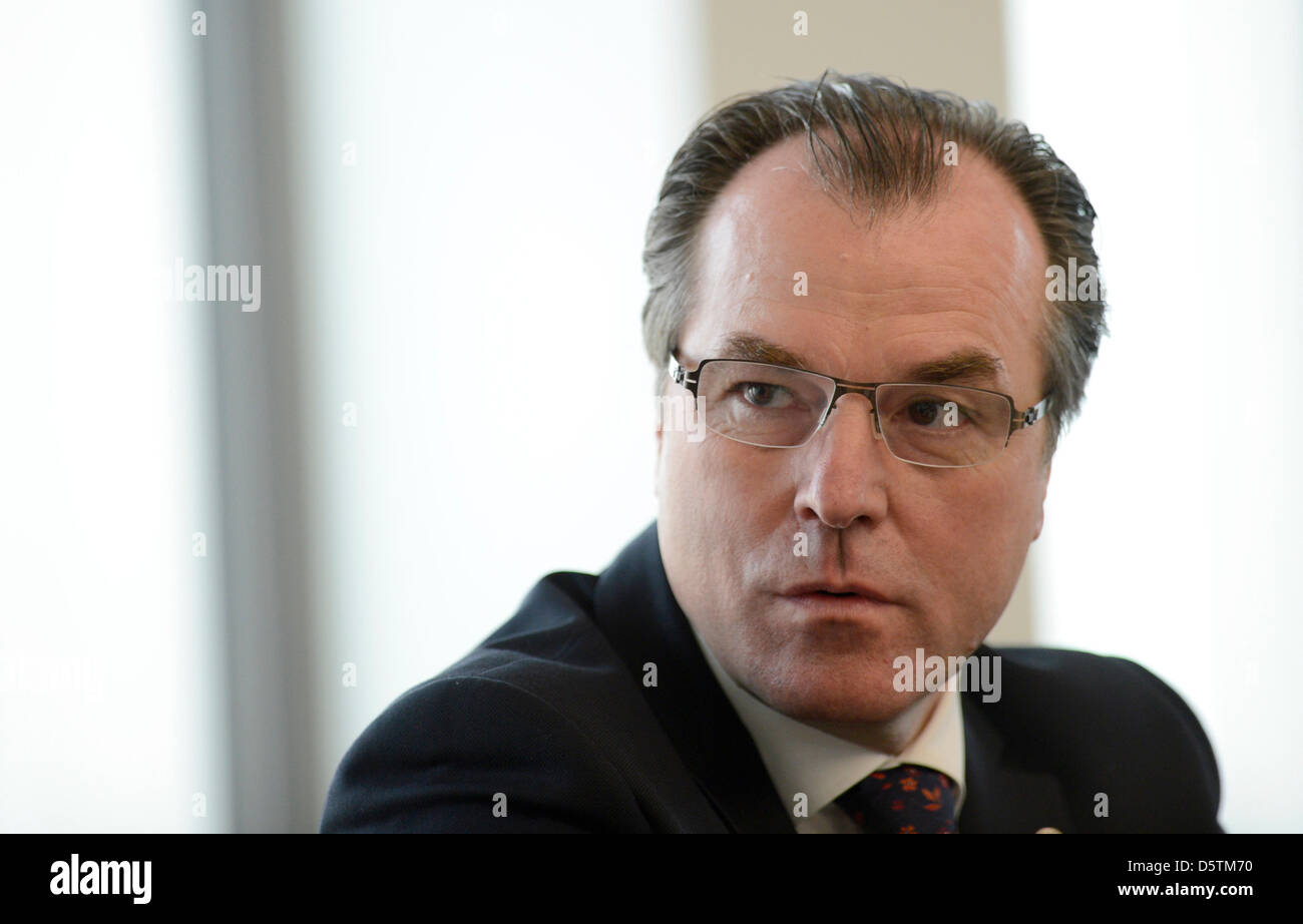 CEO of the meat producer Toennies, Clemens Toennies, speaks at a press