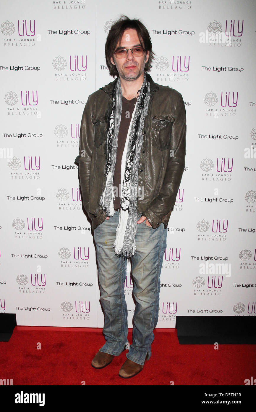Billy Burke The Light Group celebrates grand opening of Lily Bar and Lounge at The Bellagio Resort and Casino Las Vegas, Nevada Stock Photo