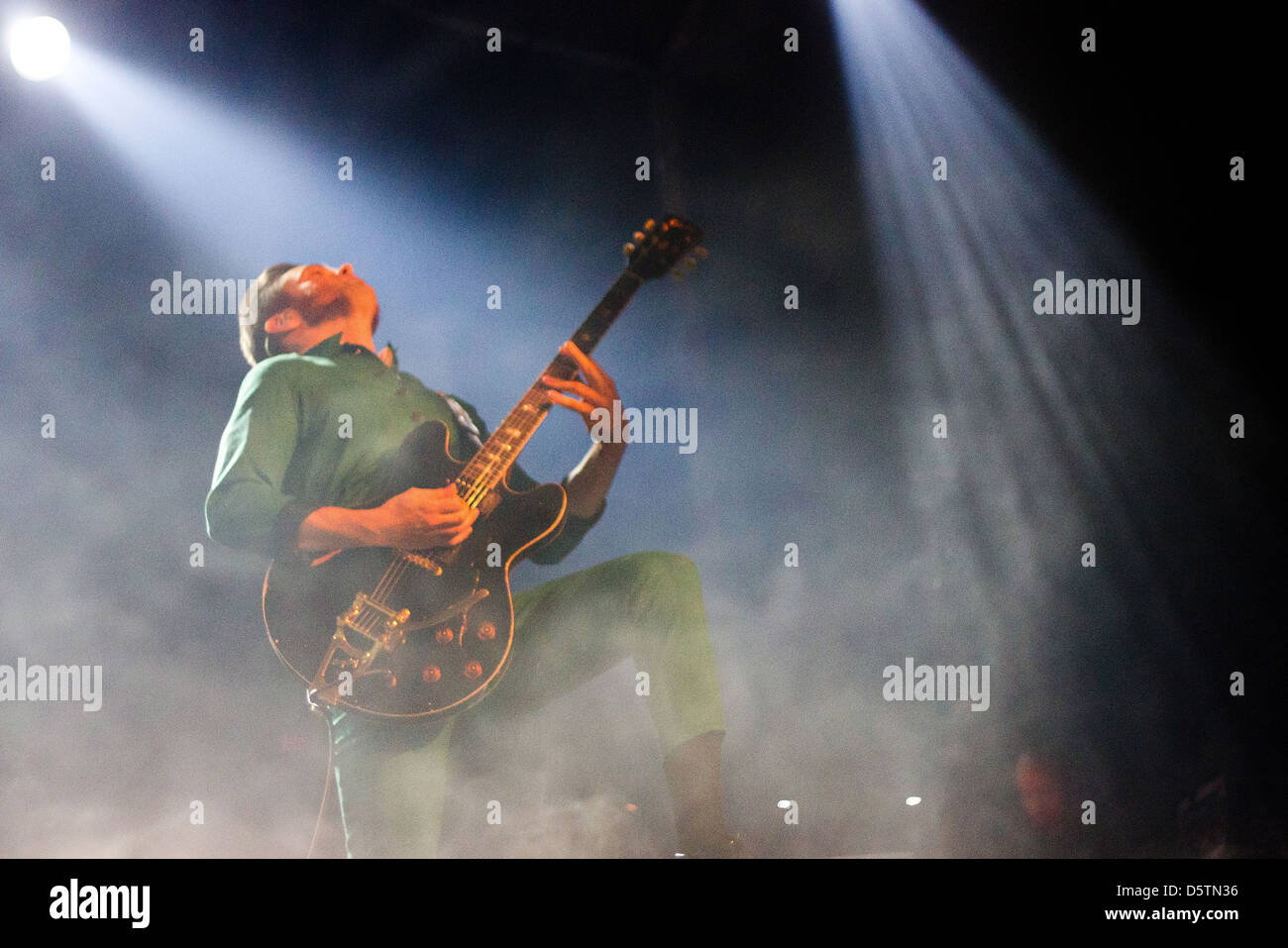 Scissor Sisters performing live Kiev, Ukraine 16.02.12 Stock Photo