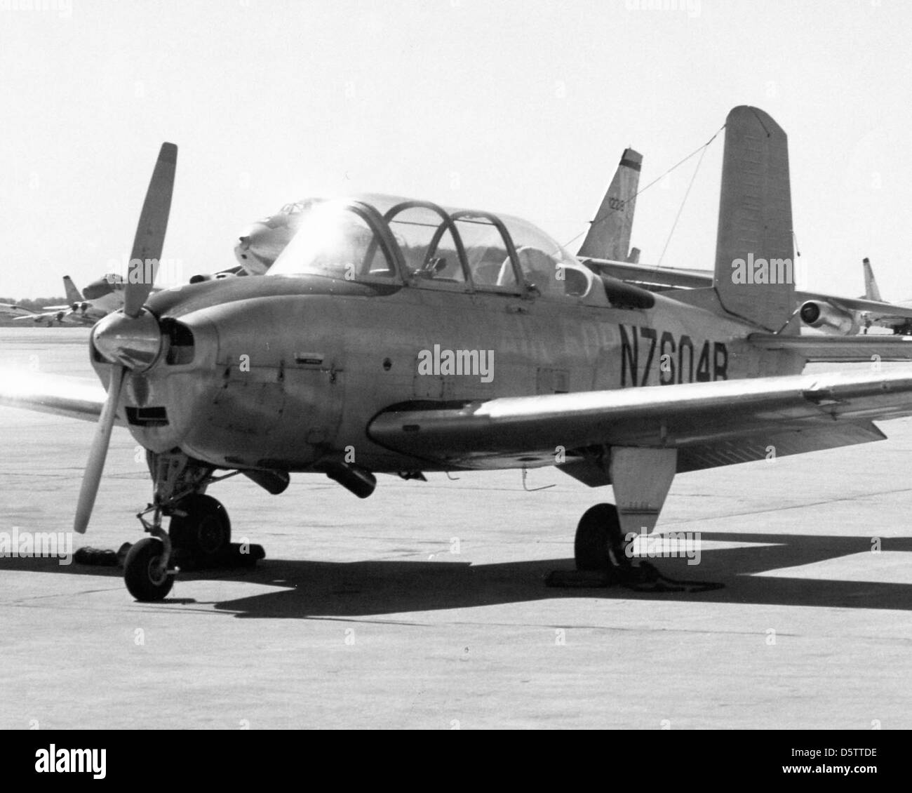 Beechcraft T 34 Mentor Stock Photo 55250426 Alamy