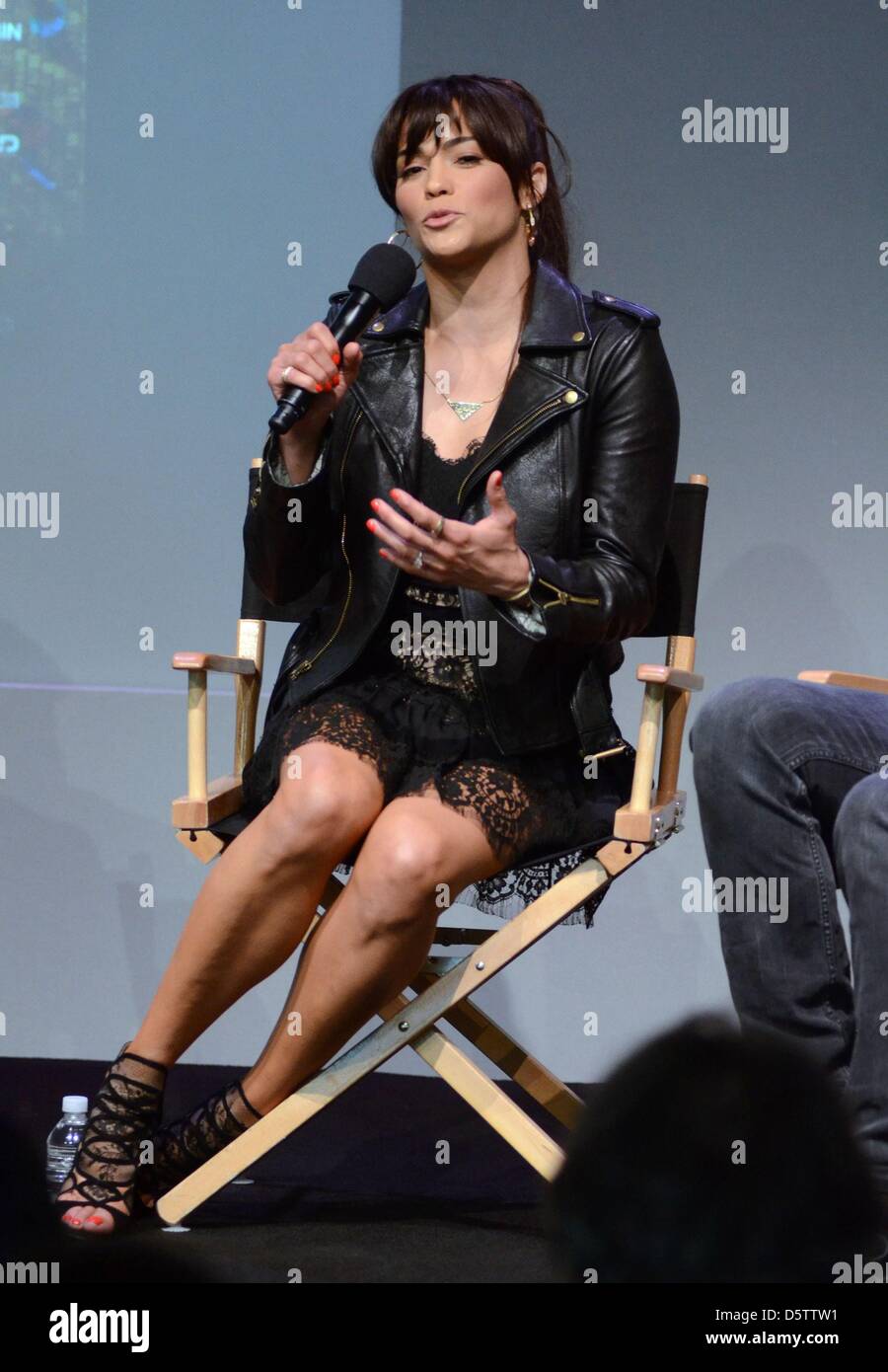 Paula Patton in attendance for Apple Store Soho Presents Meet The