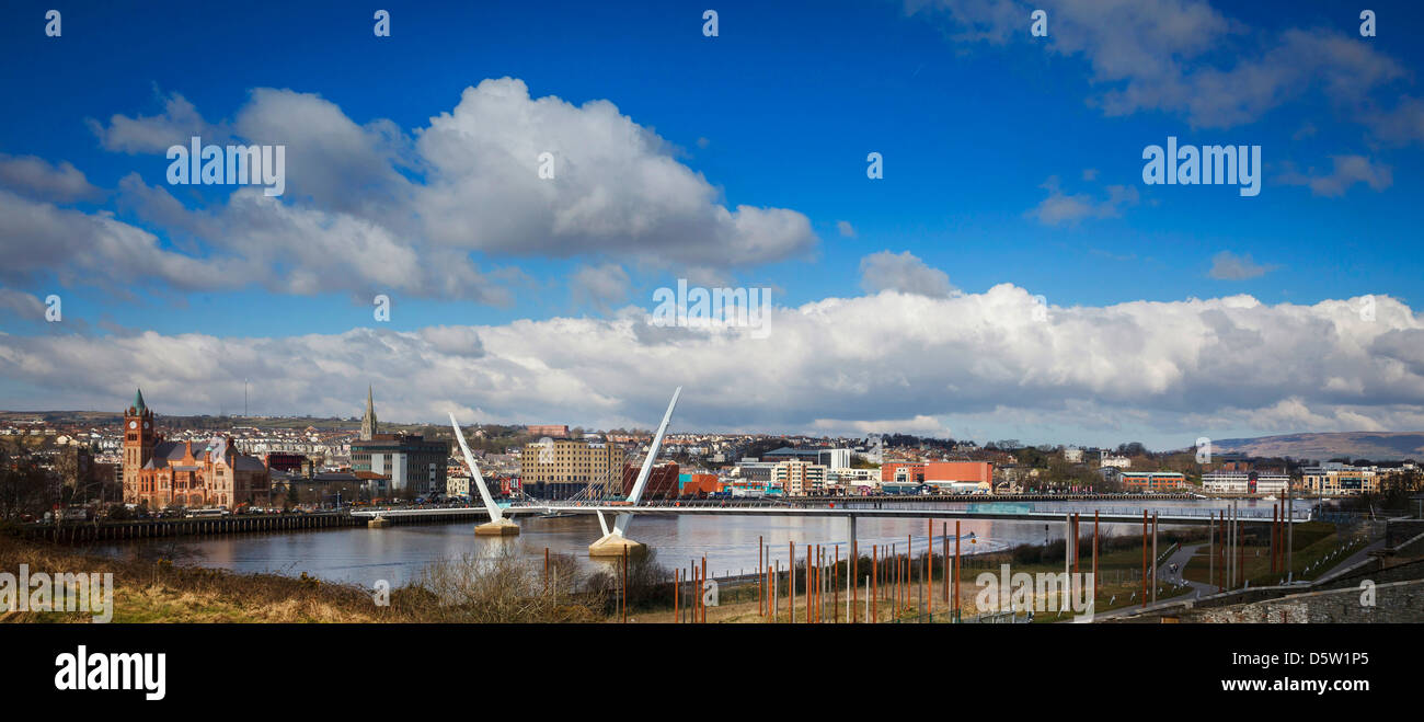 Derry City, Northern Ireland Stock Photo