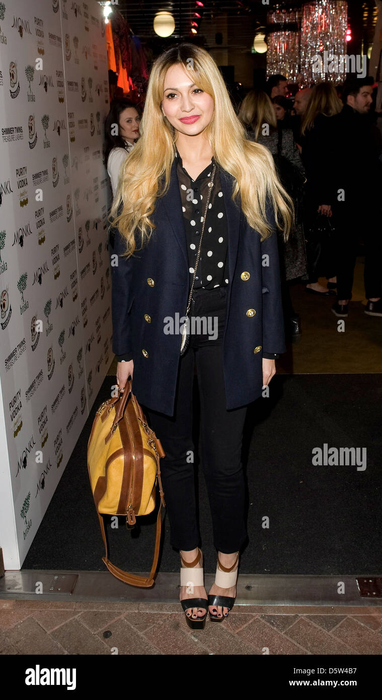 Zara Martin The Opening Night Party for the new Monki Store on Carnaby Street London, England - 08.03.12 Stock Photo
