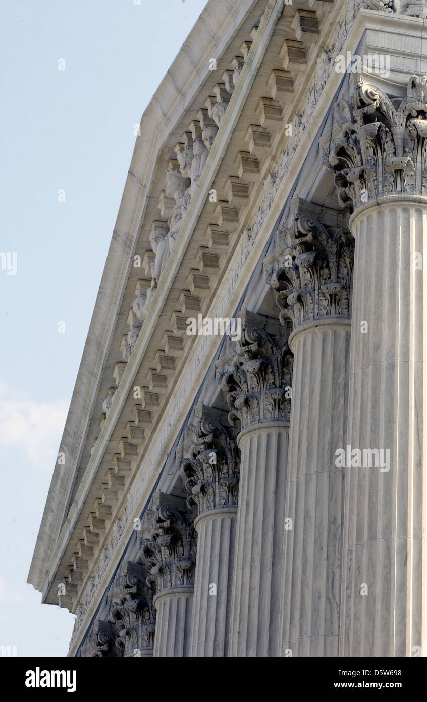 Supreme Court of the United States, Supreme Court highest court in the United States, Ultimate, largely discretionary, appellate Stock Photo