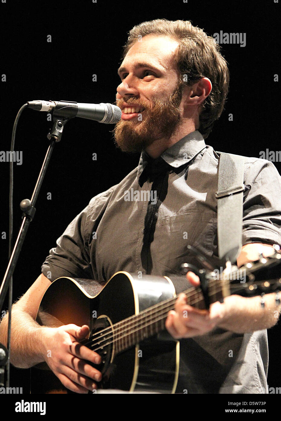 Irish Musician James Vincent McMorrow performing at the Royal Festival