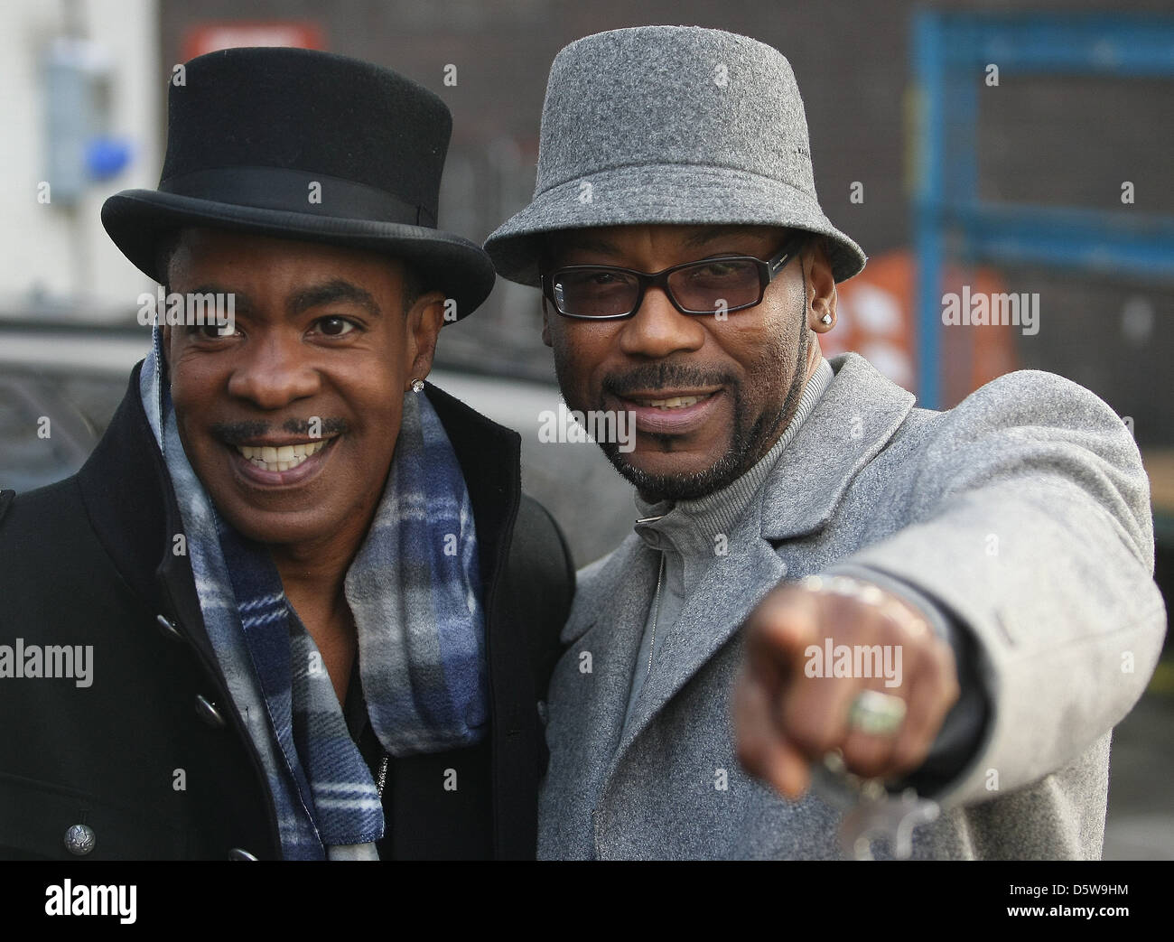 The Four Tops - Harold "Spike" Bonhart, Roquel Payton Celebrities at the  ITV Studios London, England - 07.03.12 Stock Photo - Alamy