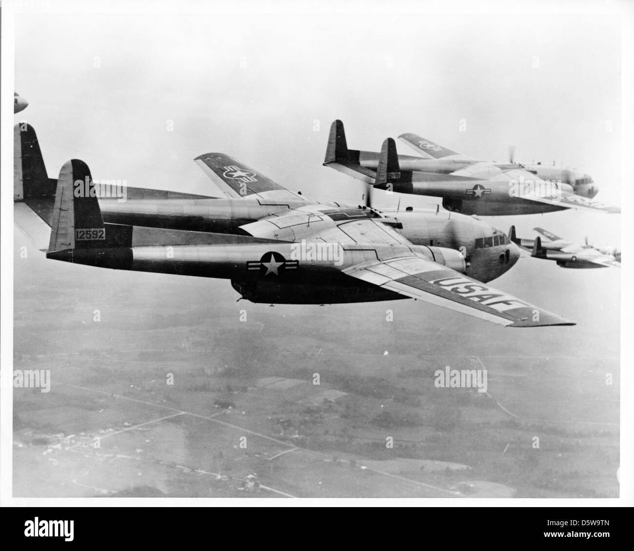 Fairchild c 119 flying boxcar hi-res stock photography and images - Alamy