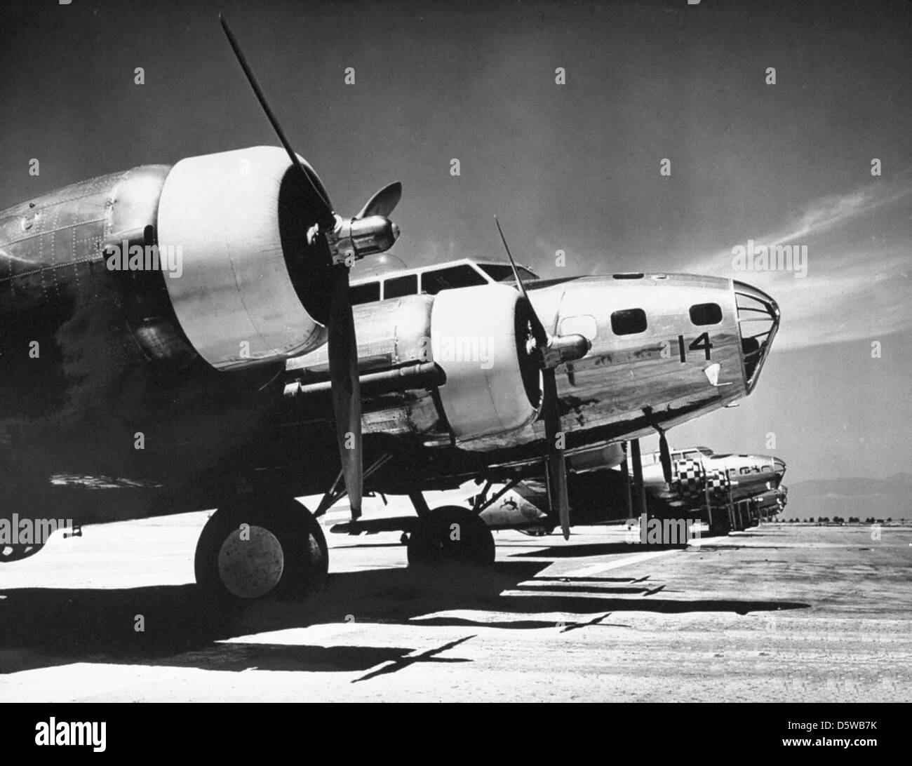 Boeing B-17B "Flying Fortresss", 1940 Stock Photo - Alamy