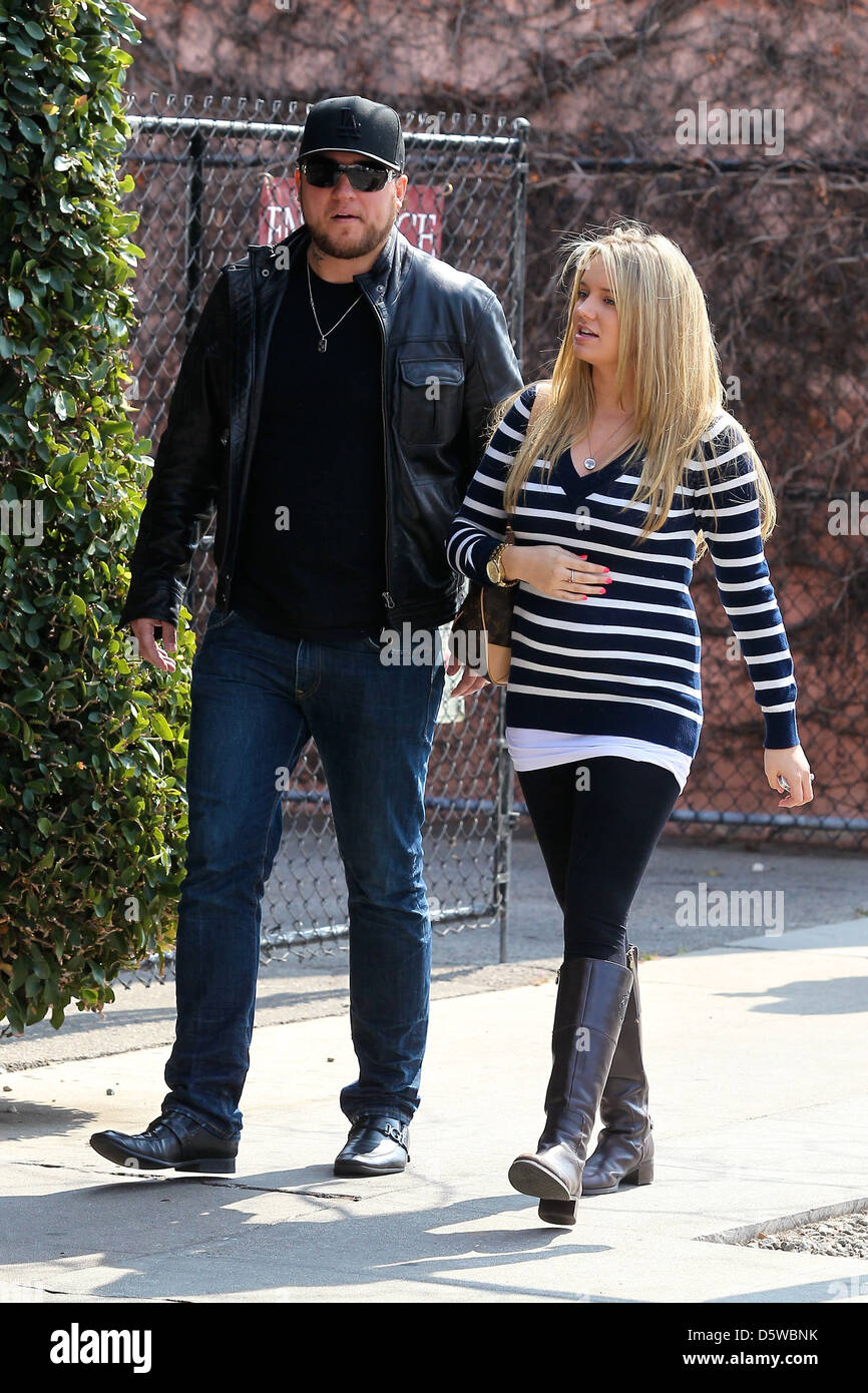 Chris Carney, Tiffany Thornton Tiffany Thornton out shopping baby clothes with celebrity Stylist Wendy Bellissimo Los Stock Photo