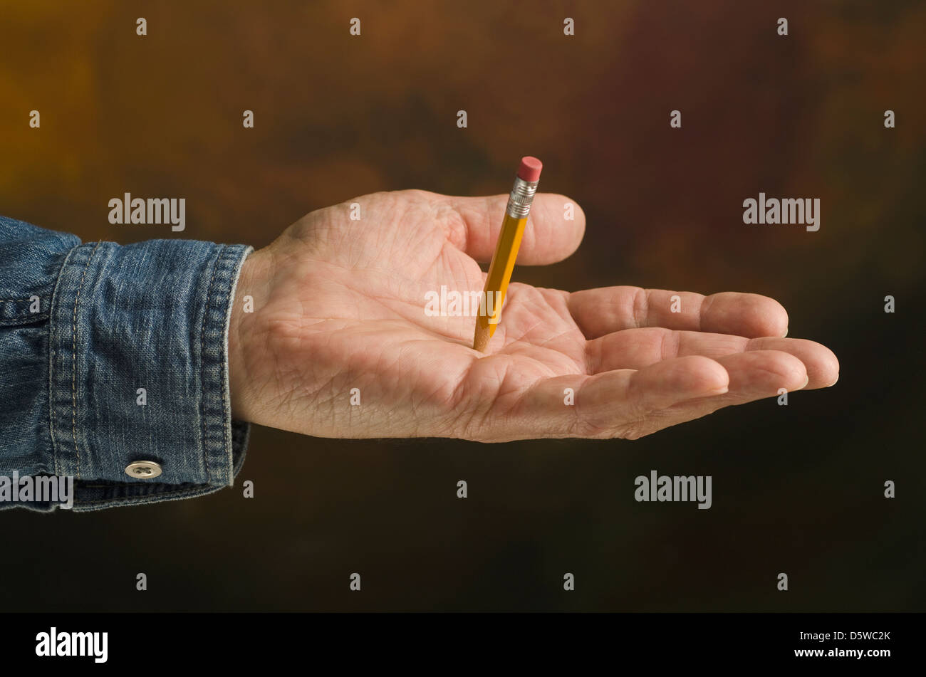 Stuck to hand hi-res stock photography and images - Alamy