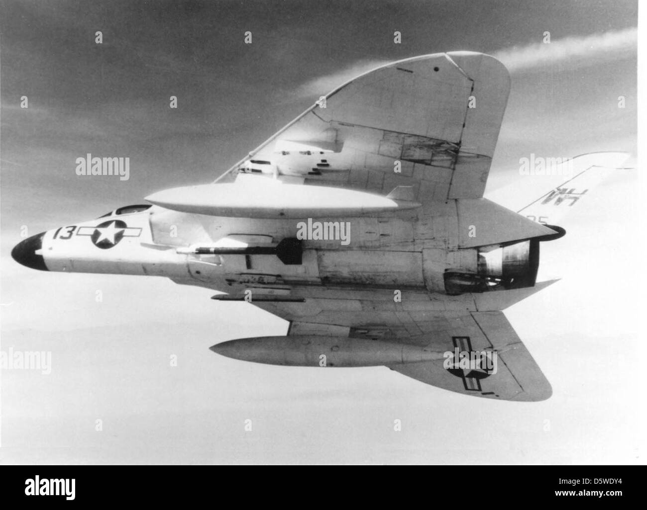 The Douglas F4D 'Skyray' was a carrier-based interceptor aircraft ...