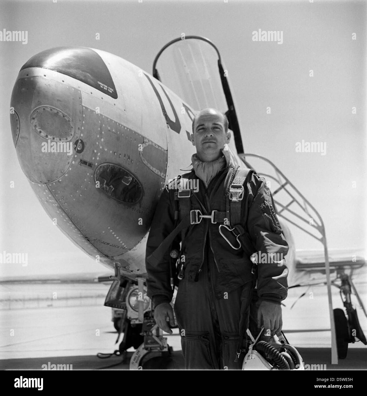 NACA test pilot Milburn
