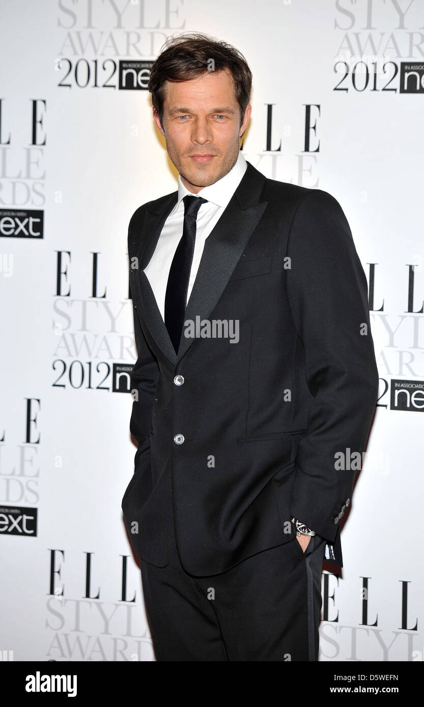 Paul Sculfor ELLE Style Awards held at the SavoyArrivals. London, England Stock Photo